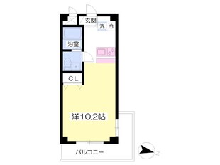 アビテ新越谷の物件間取画像